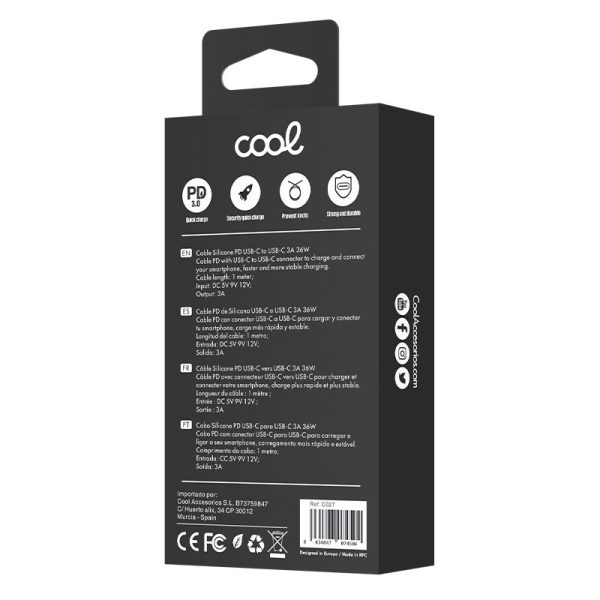 cabo_usb_cool_silicone_universal_tipo_c_para_tipo_c_rosa_1_metro_6 Cabo USB COOL Silicone Universal Tipo C para Tipo C Rosa (1 metro)