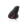 Rato Ergonómico 5 botões, USB2.0, 1000DPI
