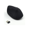 Rato Ergonómico Wireless 5 botões, 1600dpi, preto