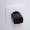 Carregador de rede Universal Fast Charger (PD) Dual Type-C / USB COOL (20W) Preto