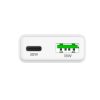 Carregador de Rede Universal Fast Charger (PD) Dual Type-C / USB COOL (30W) Branco