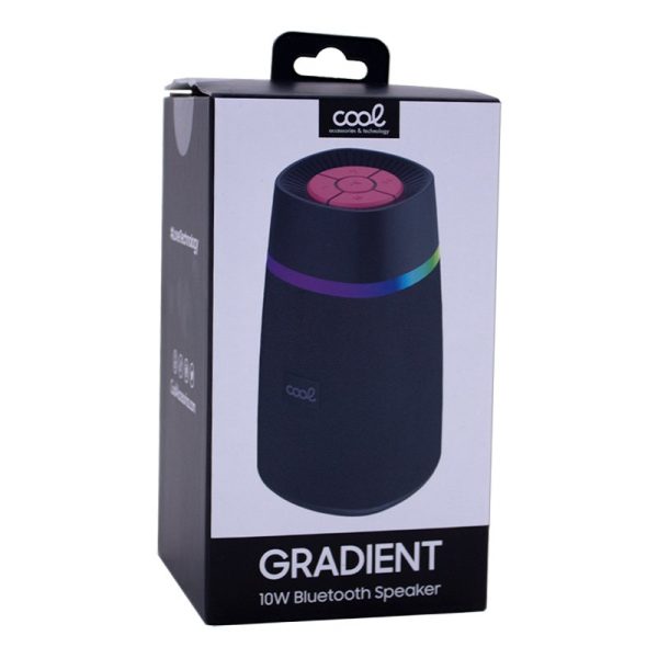 Alto-falante universal bluetooth COOL 10W Gradient Vermelho