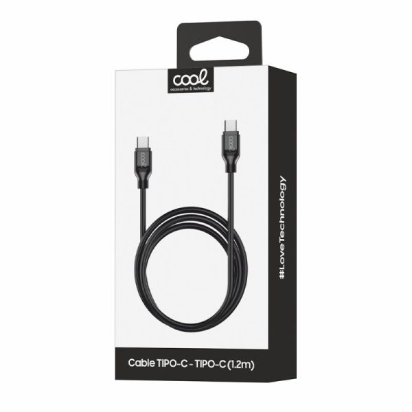 cabo_usb_universal_cool_compativel_type_c_a_type_c_12_metros_preto_3_amp_2 Cabo USB universal COOL compatível TYPE-C a TYPE-C (1.2 metros) Preto 3 Amp
