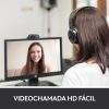 Webcam Logitech C270 HD 720p/30fps USB Preta