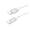 Cabo de dados borofone tipo-c para tipo-c bx101 60w 3a 1m branco
