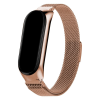 8434847041254 Correia legal para Xiaomi Mi Band 5 / Mi Band 6 / Amazfit Band 5 Metal Rose Gold