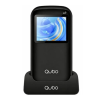 Telemóvel Qubo P190 com base + tampa - Preto